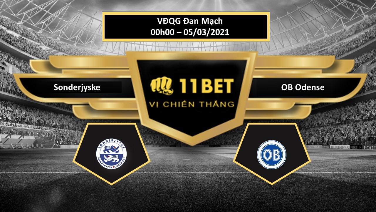 11BET Tip bóng đá Sonderjyske vs OB Odense , hôm nay 05/03/2021