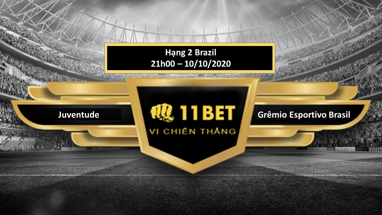 11BET Tip bóng đá Juventude vs Grêmio Esportivo Brasil ,  hôm nay 10/10/2020