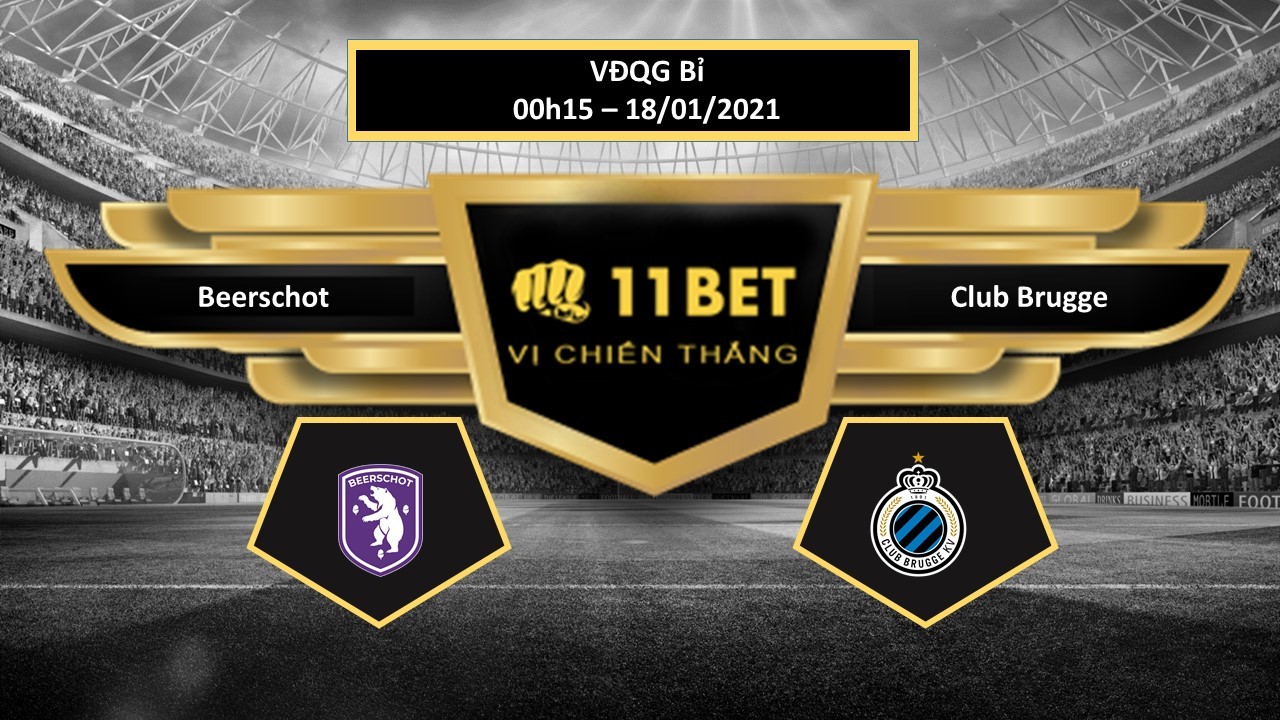 11BET Tip bóng đá  Beerschot vs Club Brugge , hôm nay 18/01/2021