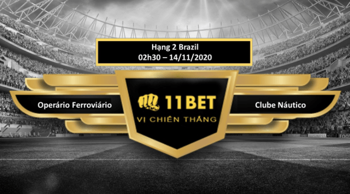 11BET Tip bóng đá Operário Ferroviário vs Clube Náutico Capibaribe , hôm nay 14/11/2020