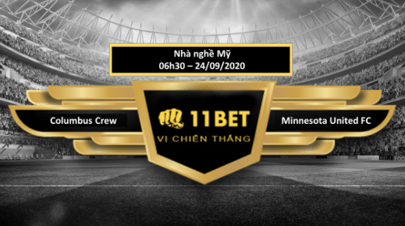11BET Tip bóng đá  Columbus Crew vs Minnesota United FC , hôm nay 24/09/2020