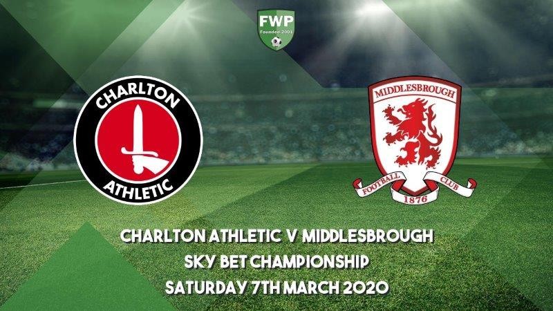 11BET Tip bóng đá Charlton vs Middlesbrough – 22h00 07/03/2020
