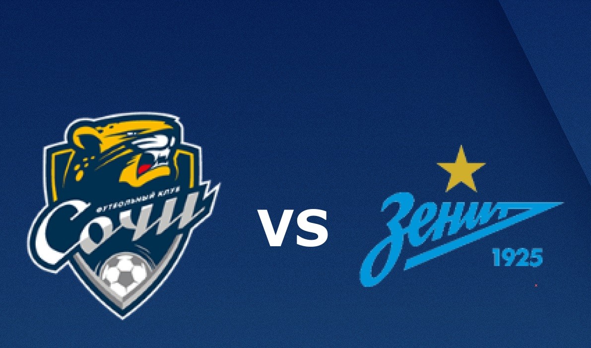 11BET Soi kèo FK Sochi vs Zenit St. Petersburg – hôm nay 22/07/2019