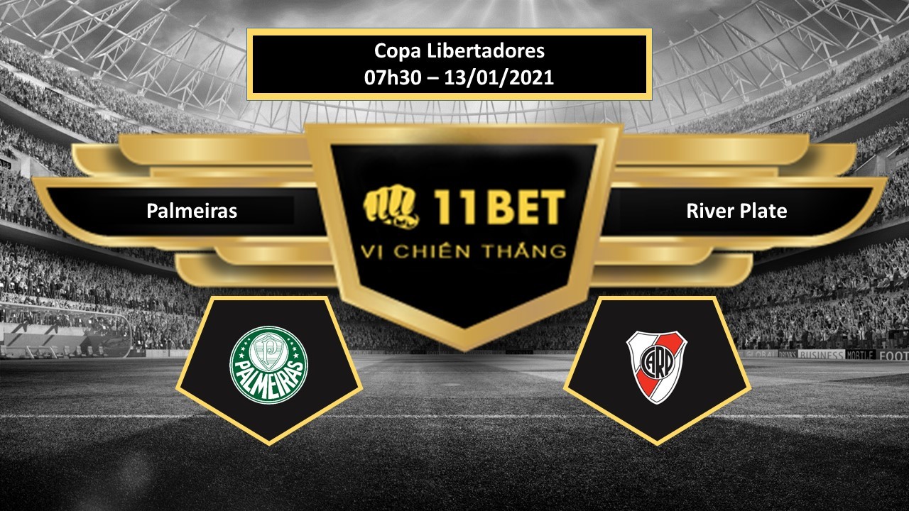 11BET Tip bóng đá Palmeiras vs River Plate ,  hôm nay 13/01/2021