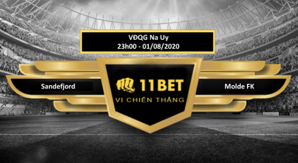 11BET Tip bóng đá Sandefjord Fotball vs Molde FK , hôm nay 01/08/2020