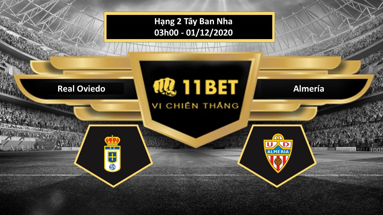11BET Tip bóng đá  Real Oviedo vs Almería , hôm nay 01/12/2020
