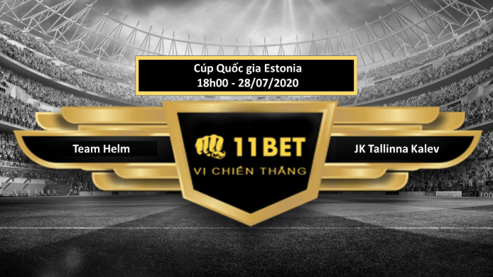 11BET Tip bóng đá Team Helm vs JK Tallinna Kalev U21 , hôm nay 28/07/2020