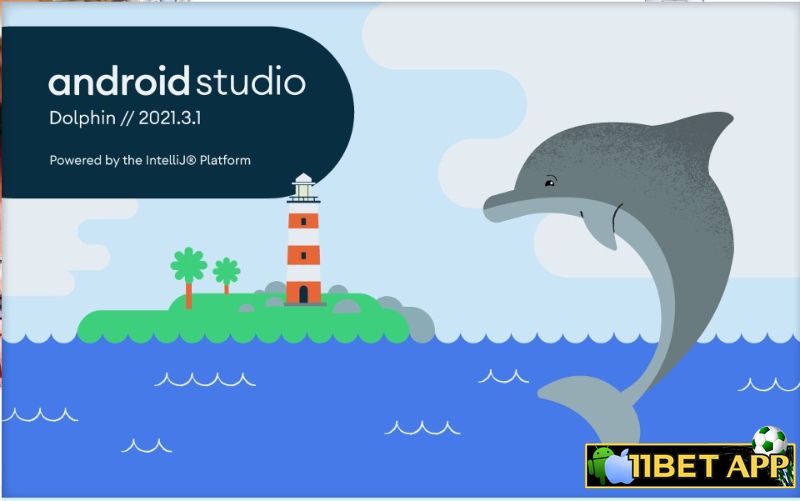 Mở chương trình Android Studio