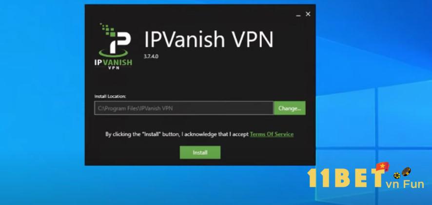 Tải và cài đặt ứng dụng IPVanish cho máy tính